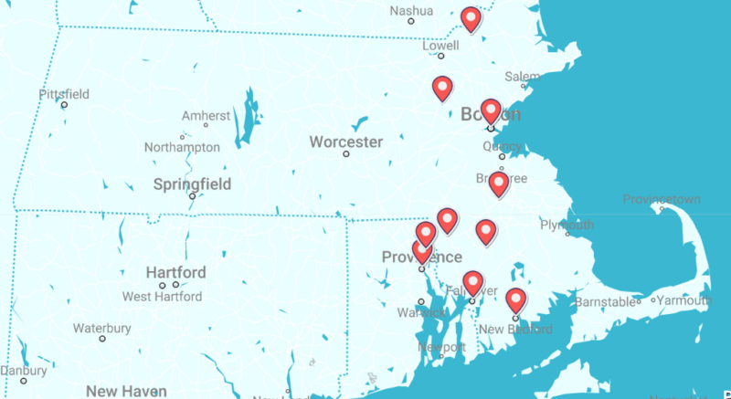 map of c4c school systems